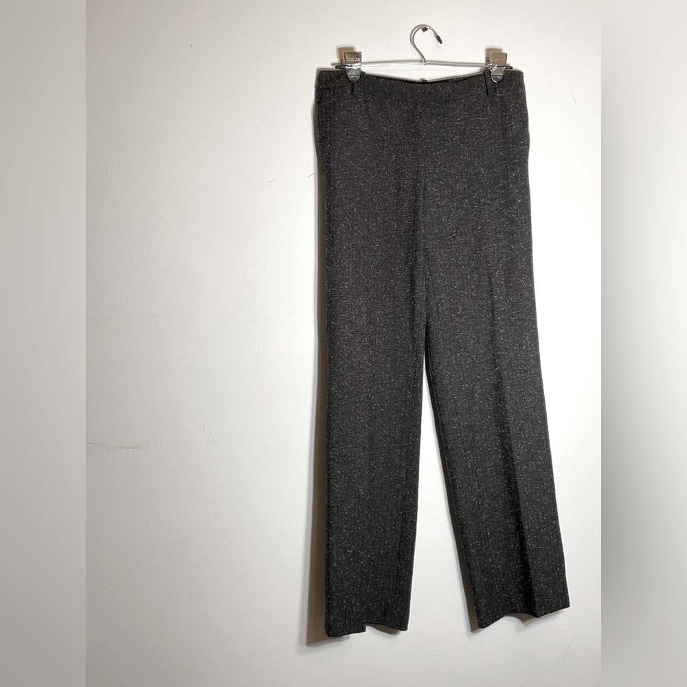 Calvin Klein Tweed Knit Linen Dress Pants Slacks Professional Pockets business